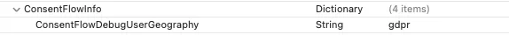 ConsentFlowInfo > ConsentFlowDebugUserGeography (String) = gdpr