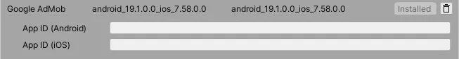 Google bidding and Google AdMob. App ID (Android). App ID (iOS).