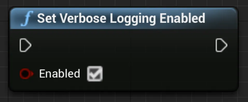 Set Verbose Logging Enabled. Enabled ☑.