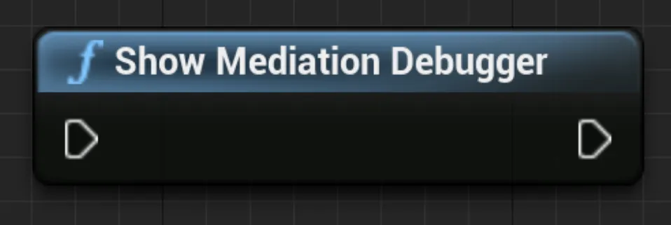 Show Mediation Debugger